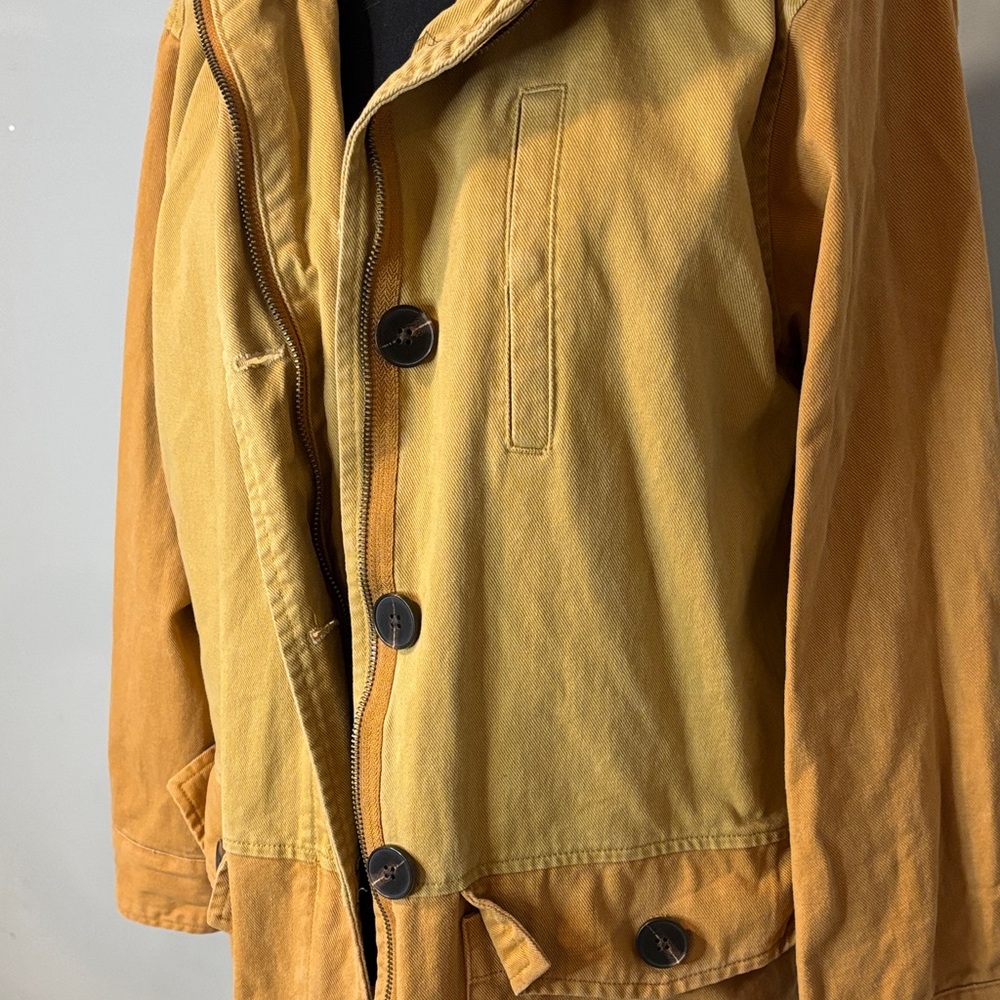 Universal Thread Western Tan Barn Jacket Trench C… - image 3